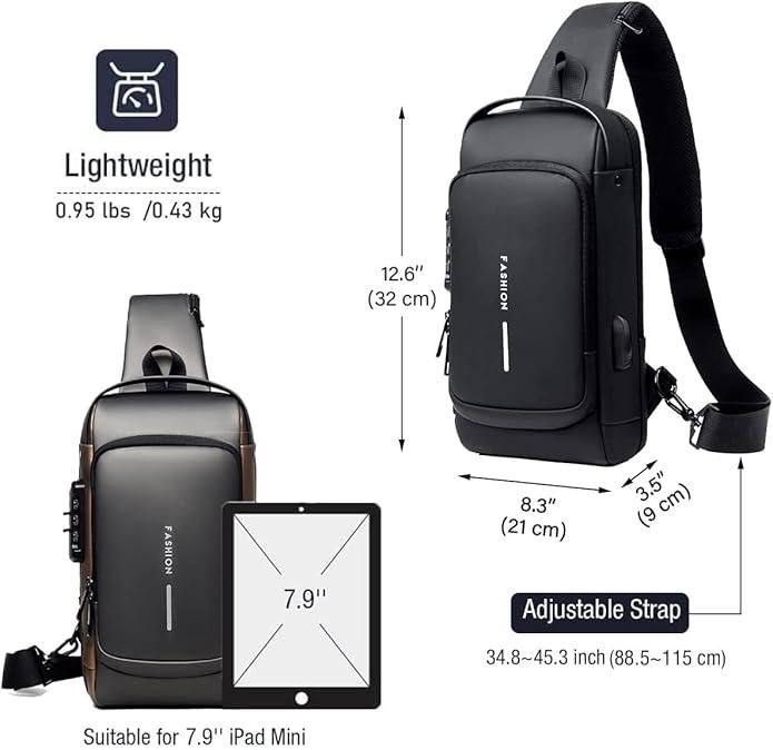 Anti-Theft Crossbody Sling Bag by Trendyfyinds™