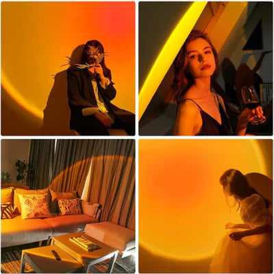 Sunset Lamp by trendyfyinds™ with 16 Colors in 1, with Remote (PREMIUM QUALITY)