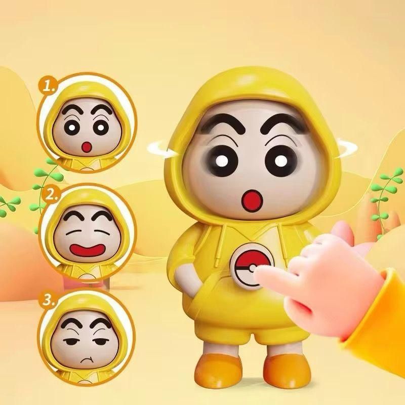 Shinchan Face Changing Keychain by Trendyfyinds™