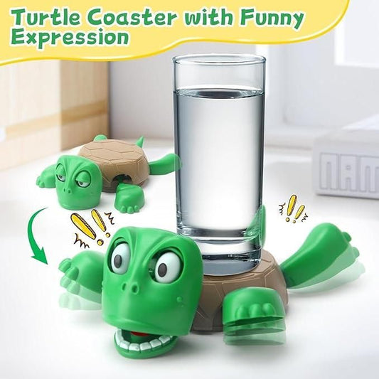 Funny Turtle Coaster by Trendyfyinds™